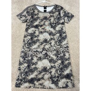 NWT Grey State Dress Lynx Fleur Cotton T-Shirt Black Tan 2 Boho Streetwear XS